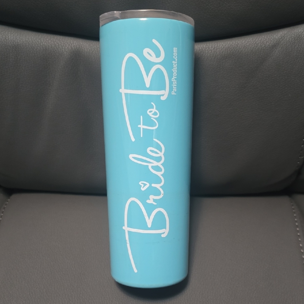 Bride to Be Turquoise Tumbler
